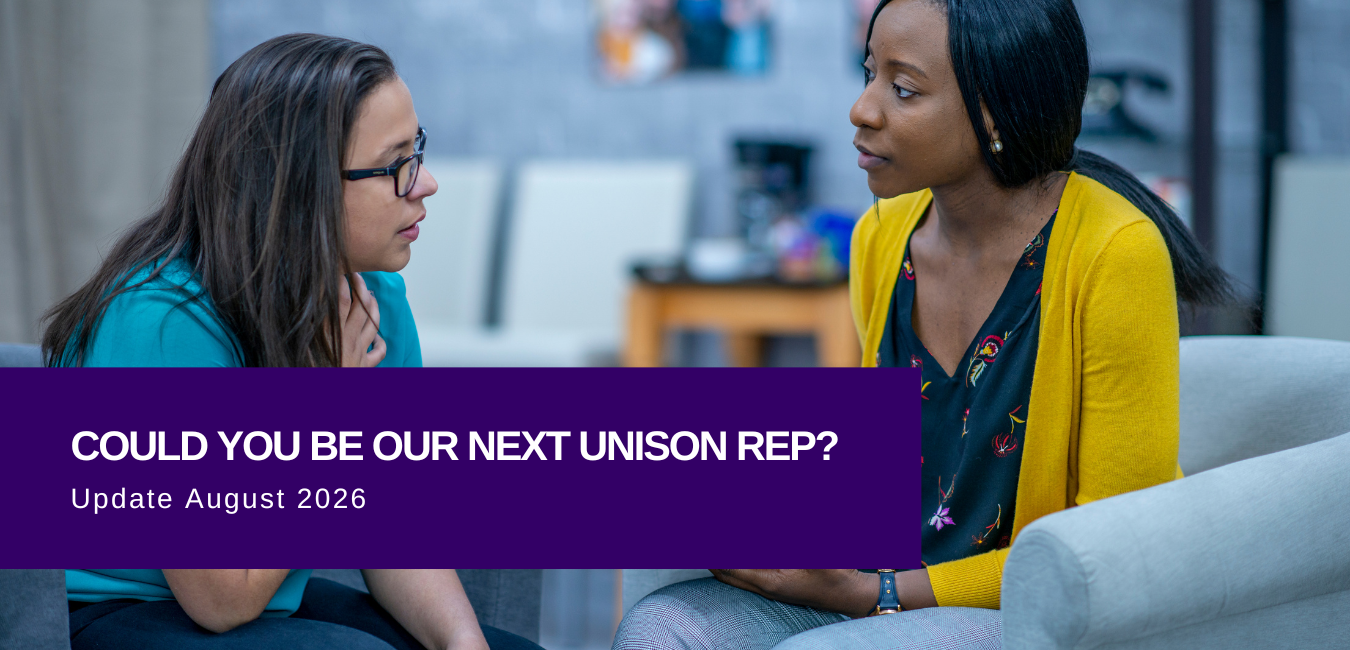 Could you be a UNISON Workplace Representative?